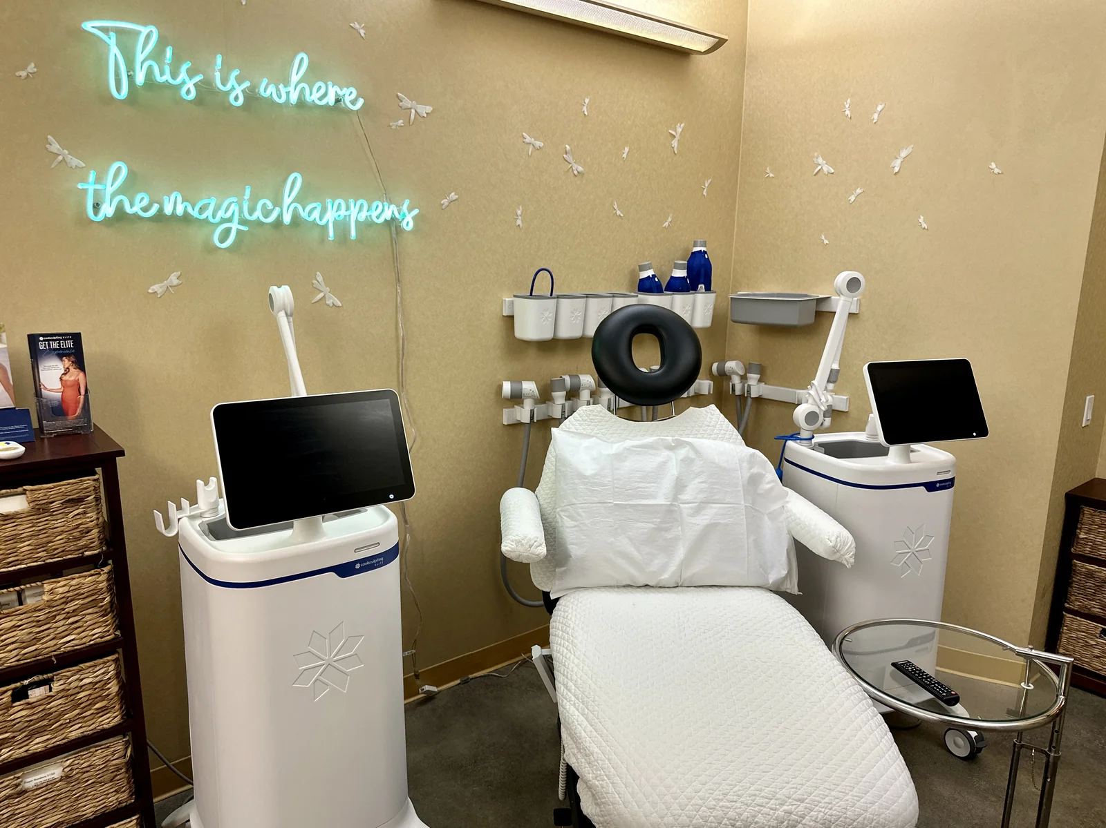 Treatment room at Reviv Med Spa